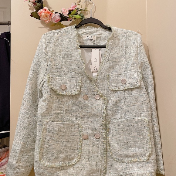 NEW WITH TAG Women felt blazer. - Picture 5 of 9